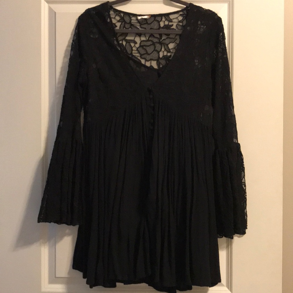 Long sleeve free people dress